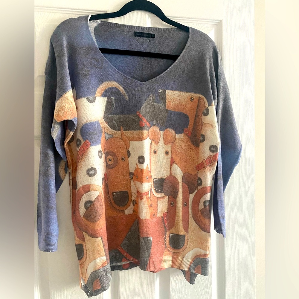 Animal Print Sweater